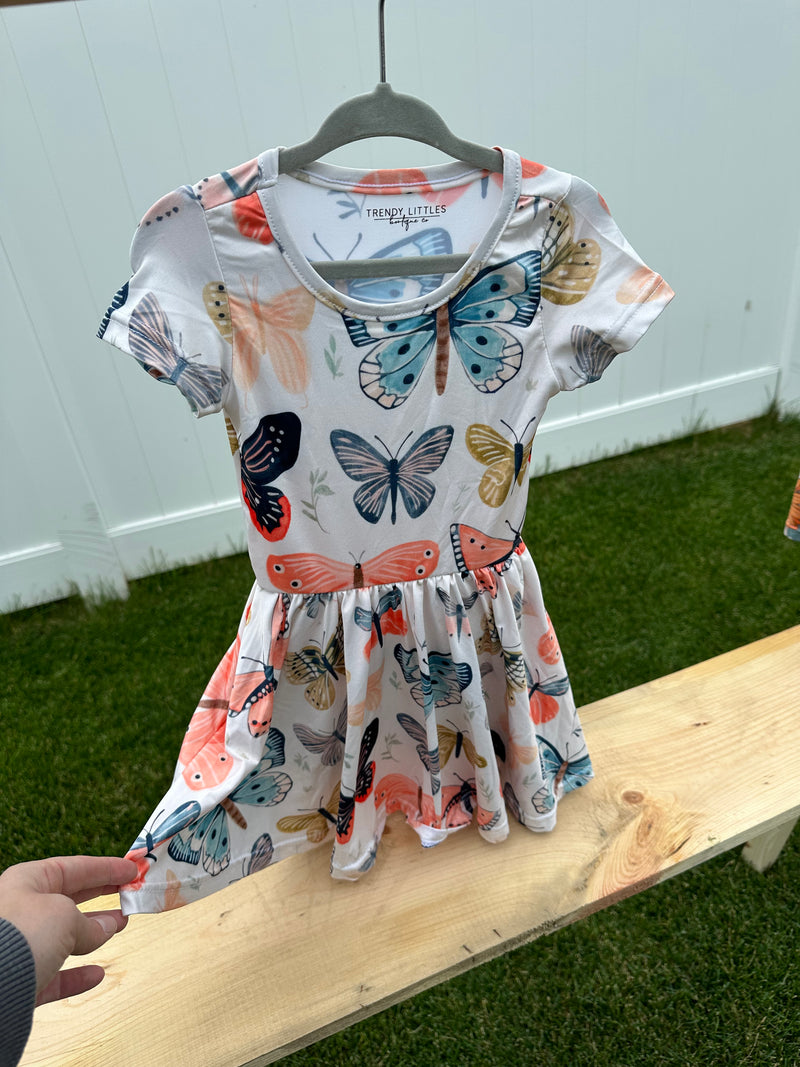 Butterfly Twirl Tshirt Dress