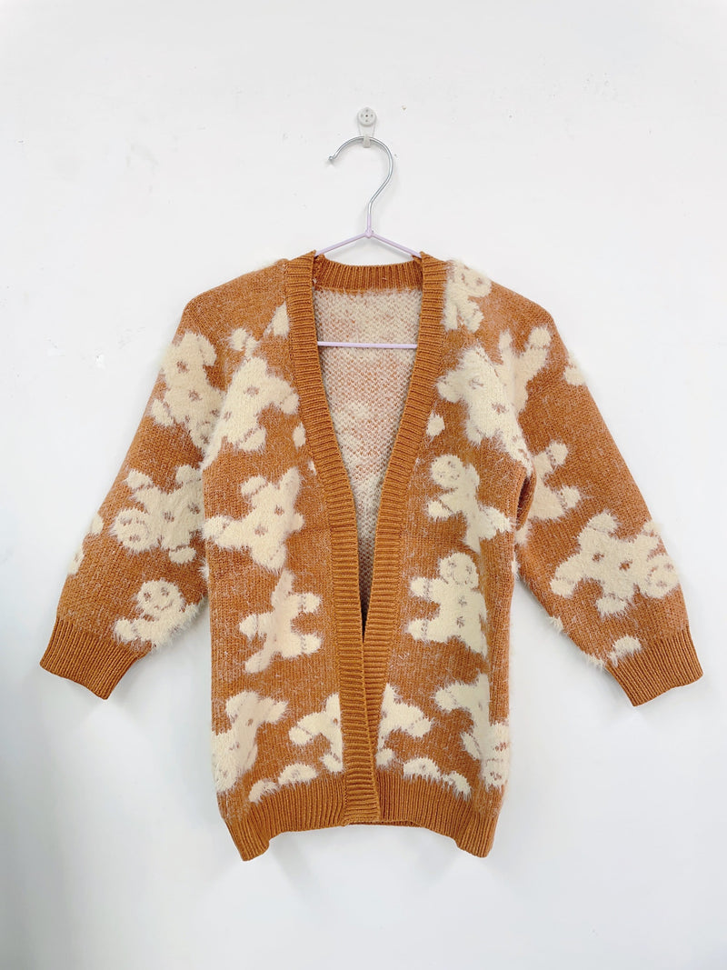 Christmas Fuzzy Knit Cardigan Preorder