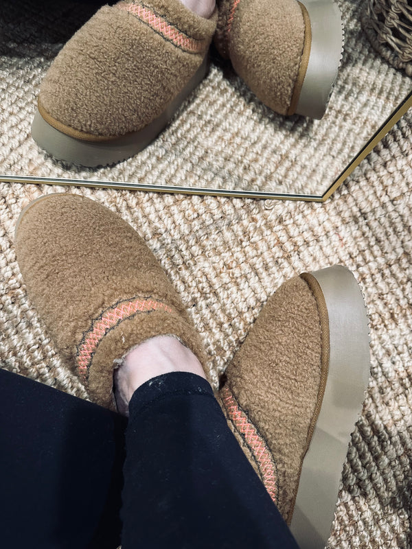 Chunky Sole Cozy Slippers