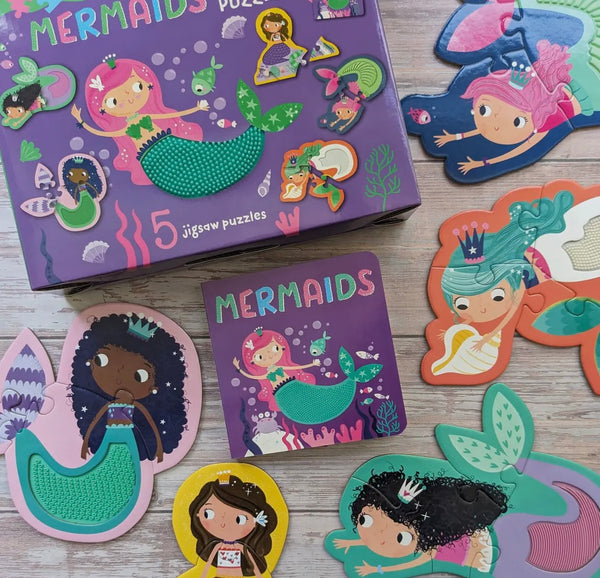 Touch + Feel Mermaid Puzzles