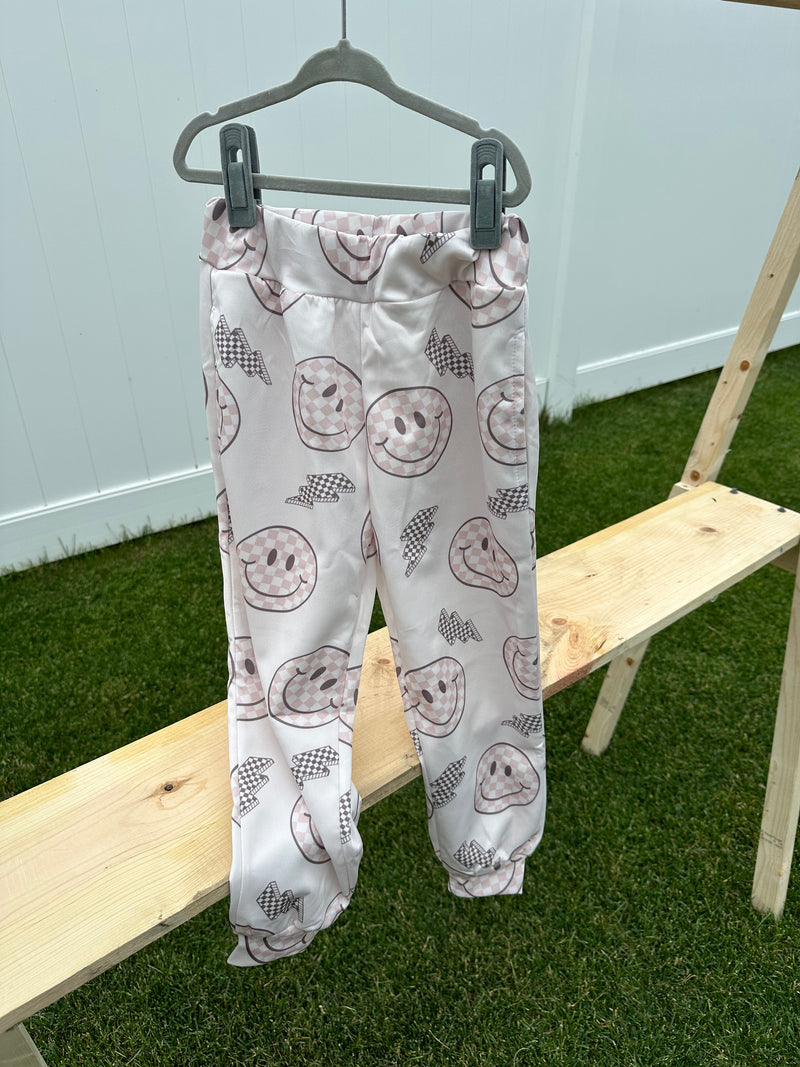 Smiley Bolt Joggers