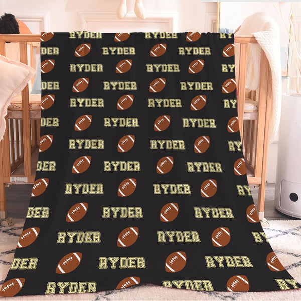 Custom Fleece Name/Sport Blanket Preorder