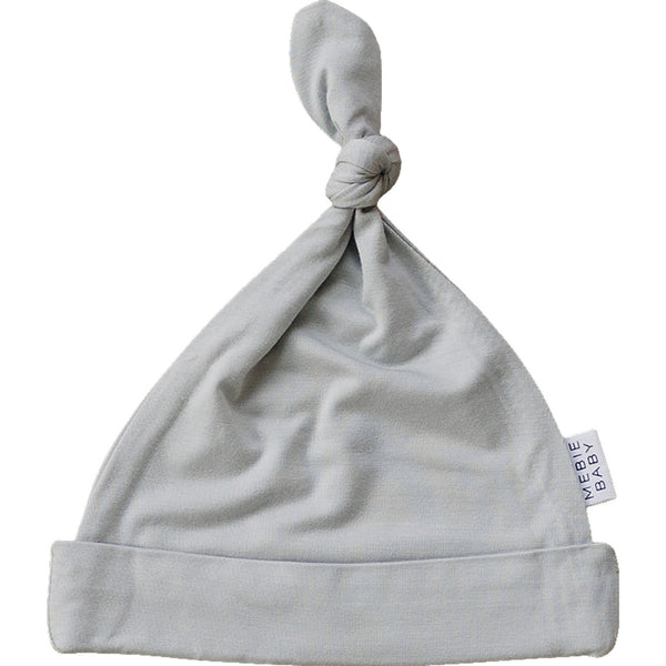 Stone Bamboo Newborn Knot Hat