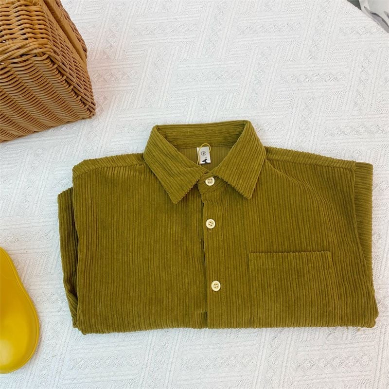 Corduroy Button Up Preorder