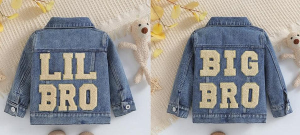 Acid Wash Denim Patch Jacket Preorder