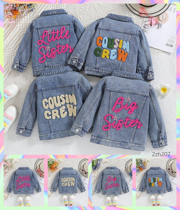 Acid Wash Denim Patch Jacket Preorder