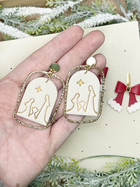 Nativity Earrings Preorder