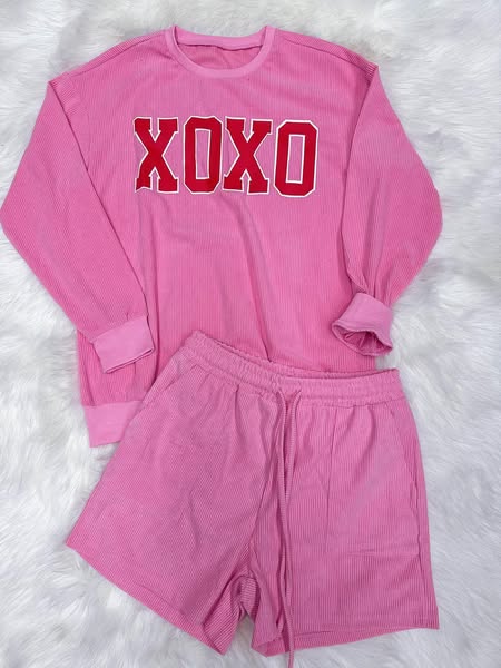 XOXO Crew + Short Set Preorder