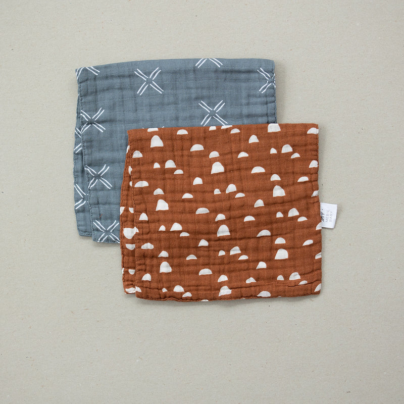 Arches Burp Cloth Freshly Picked + Mebie Baby