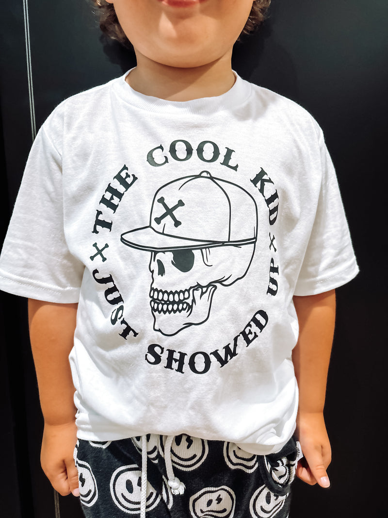 The Cool Kid Just Showed Up Graphic T