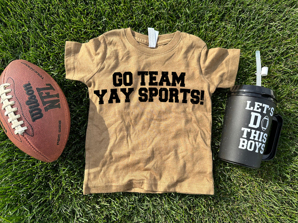 Go Team Yay Sports Graphic T Youth