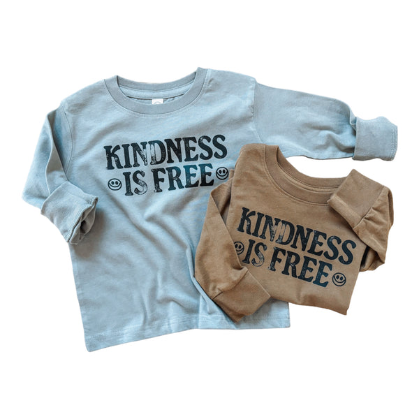 Kindness Is Free Long Sleeve Graphic