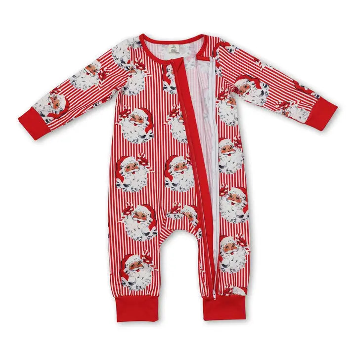 Santa Stripes Sleeper Preorder