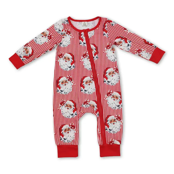 Santa Stripes Sleeper Preorder