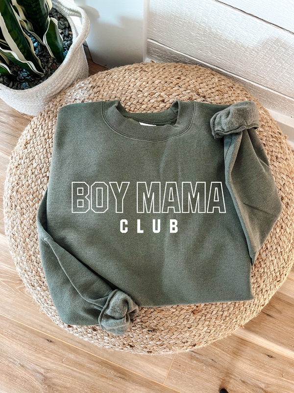 Boy Mama Club Crew Neck