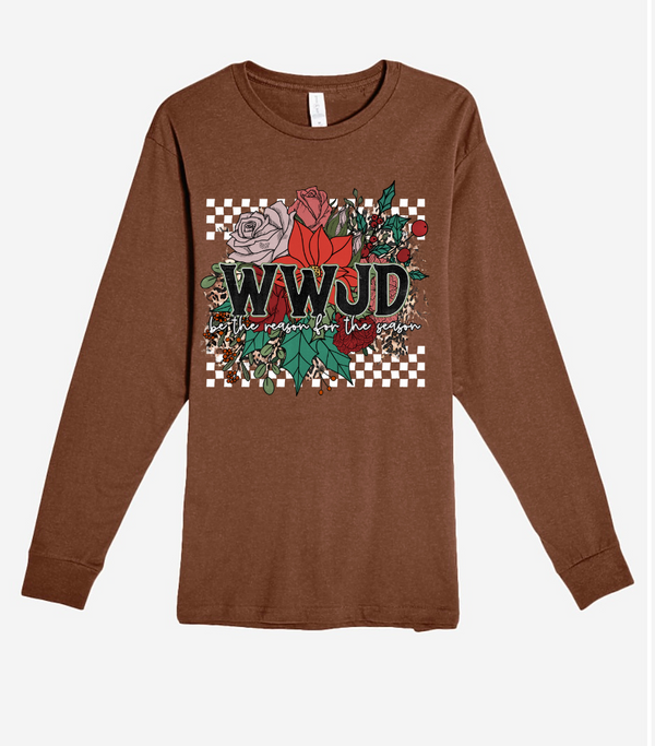 WWJD Graphic Long Sleeve T