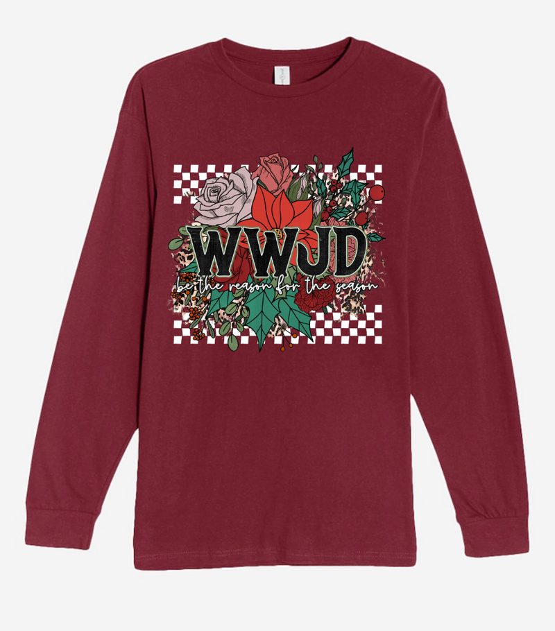 WWJD Graphic Long Sleeve T