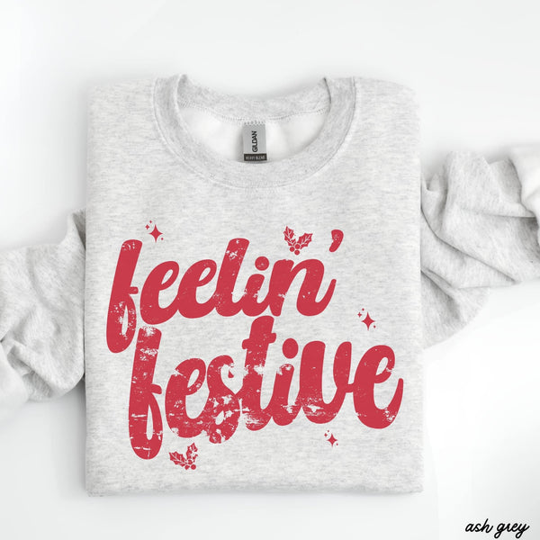 Festive Crewneck Sweatshirt