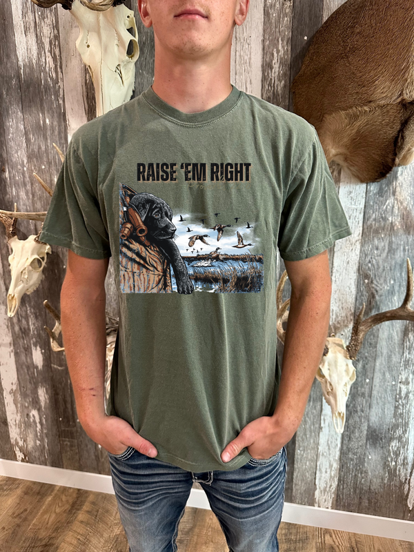 Raise ‘Em Right Graphic T