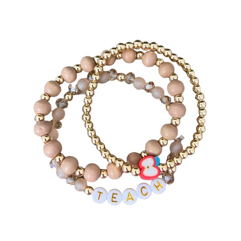 Teach Neutral Bracelet Set