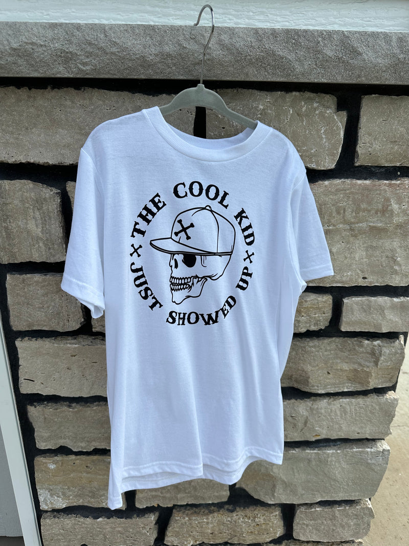 The Cool Kid Just Showed Up Graphic T