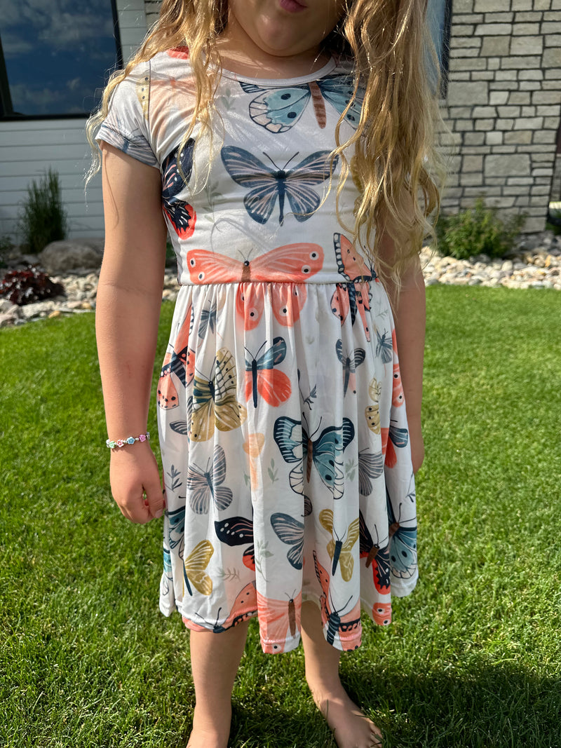 Butterfly Twirl Tshirt Dress