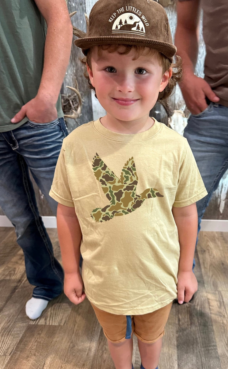 Camo Duck Graphic T Youth