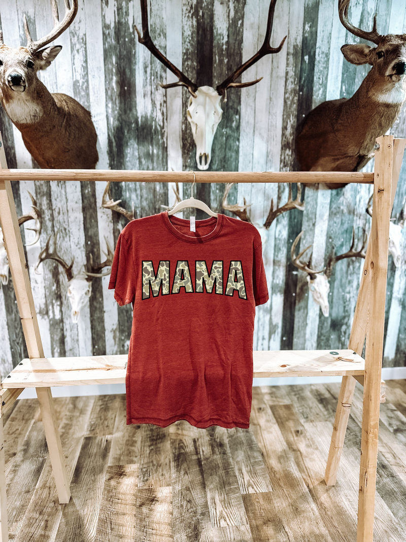 Camo Mama Graphic T