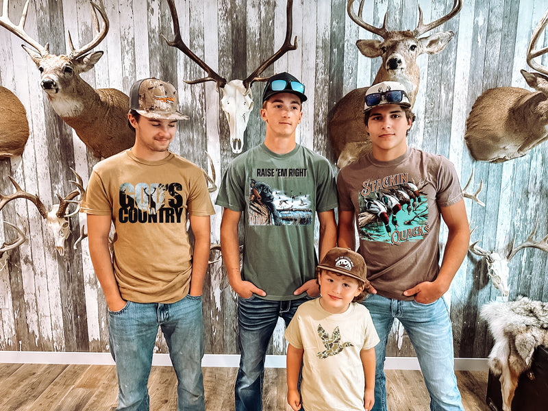 Camo Duck Graphic T Youth