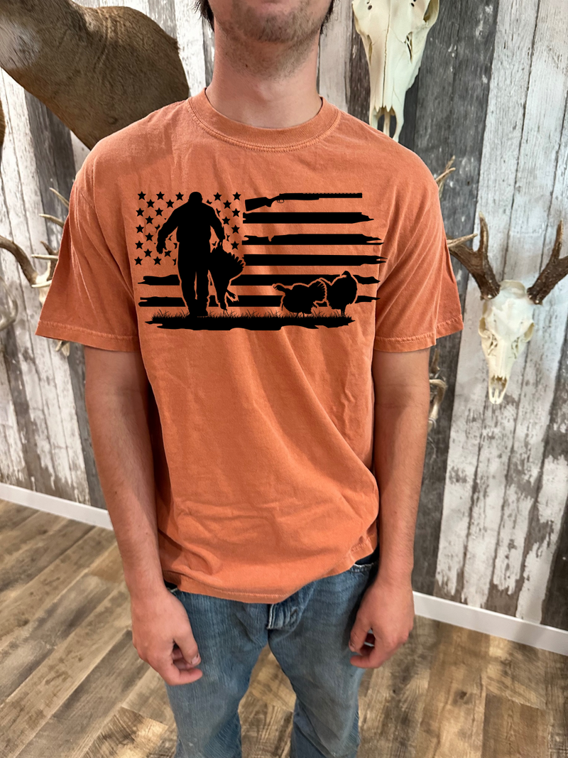 American Turkey Hunting Graphic T