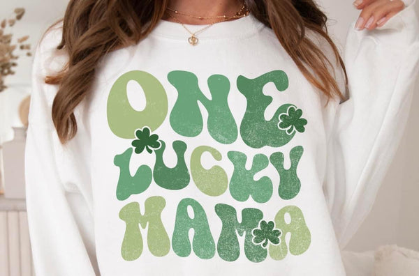 One Lucky Mama Graphic T ☘️