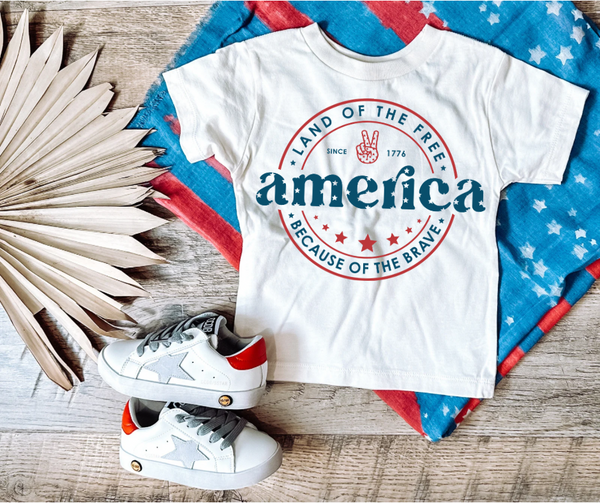Land of the Free Graphic T