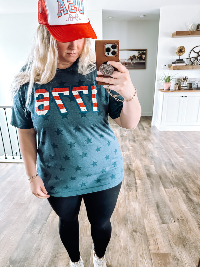 1776 Star Graphic T