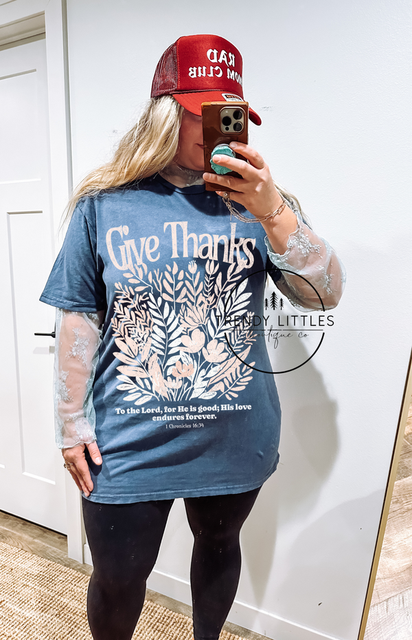 Give Thanks Graphic T [Adult]