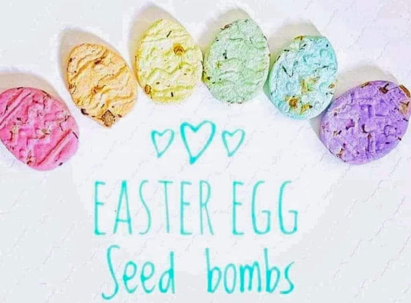 Easter Egg Flower Seed Bombs