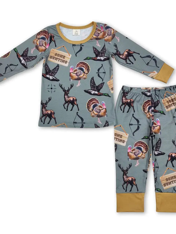 Gone Hunting Pajama Set Preorder