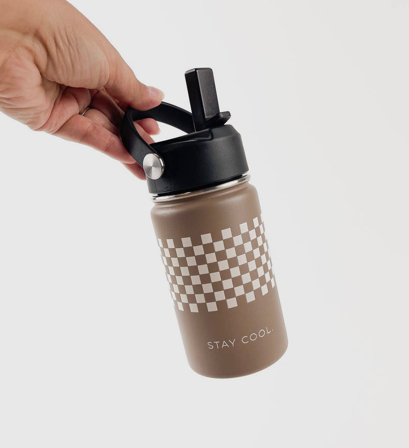 Insulated Checker Water Bottle