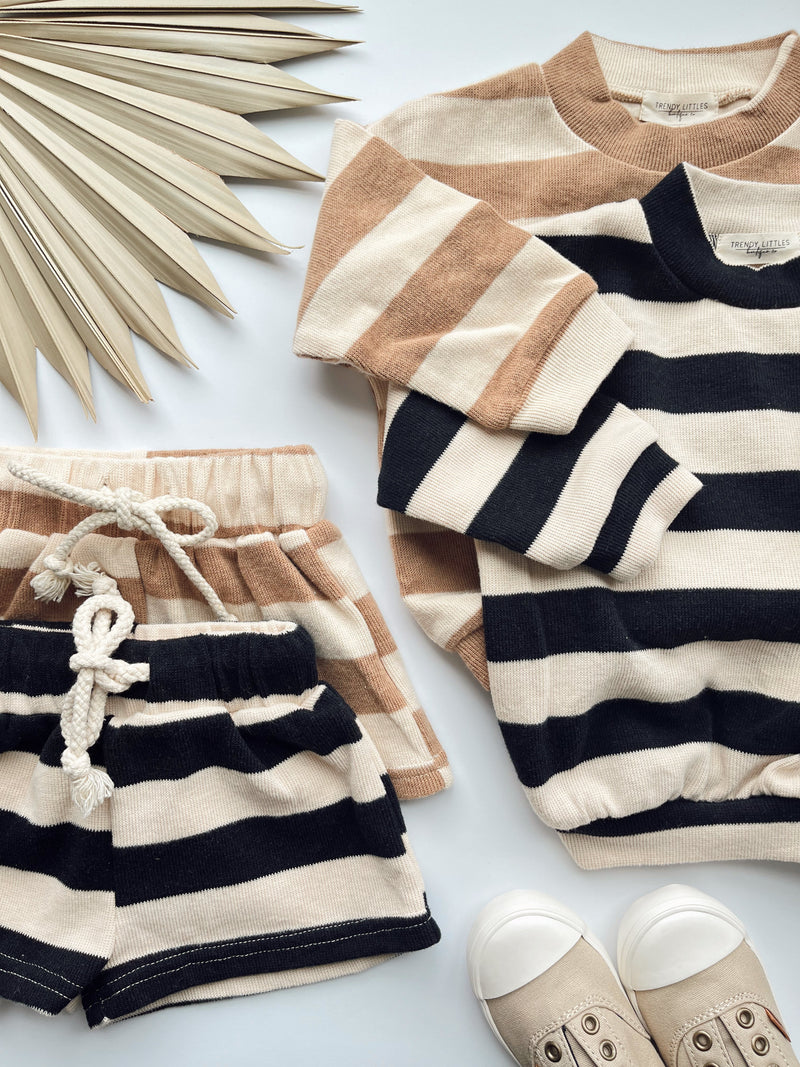 Channing Stripe Sweater Set