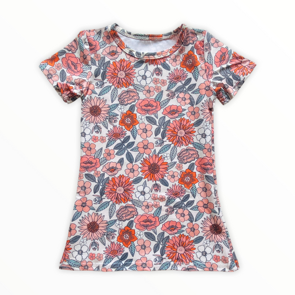 Wildflower T-shirt Dress
